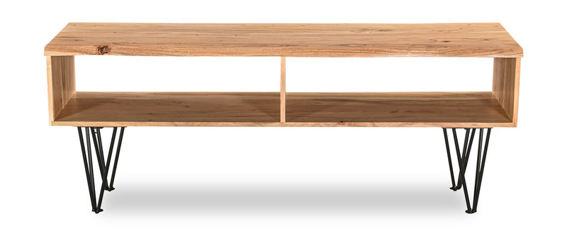 Kaleb 57” Modern TV Stand for TVs up to 65” - Natural