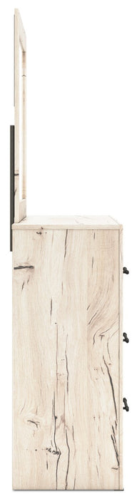 Derekson Bedroom 6-Drawer Dresser, 58.7\"W x 36.5\"H - Rustic White