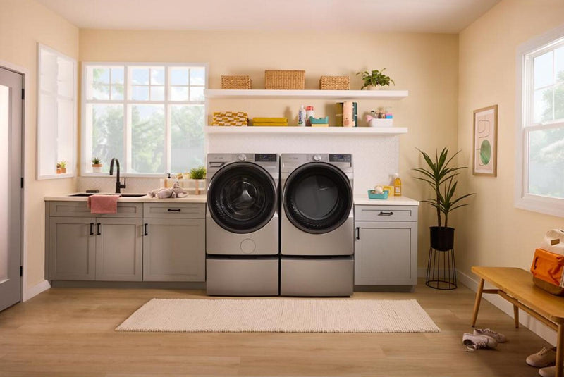 Whirlpool 5.8 Cu. Ft. Front-Load Washer with FreshFlow™ Vent System and 7.4 Cu. Ft. Gas Dryer 