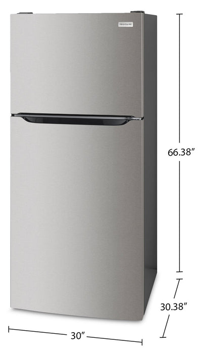 Frigidaire 30” 18 Cu. Ft. Top-Freezer Refrigerator - Fingerprint Resistant Stainless Steel - FRTE1835AV