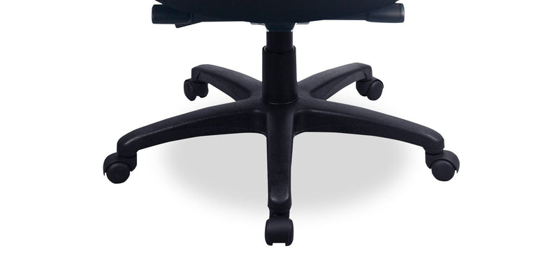 Tempur-Pedic Boman 28.5” Office Chair - Black with Mesh Back