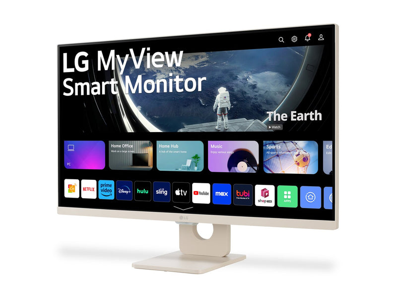 LG MyView 27\" Full HD IPS 60Hz 5ms webOS Smart Monitor (27SR50F-E) 