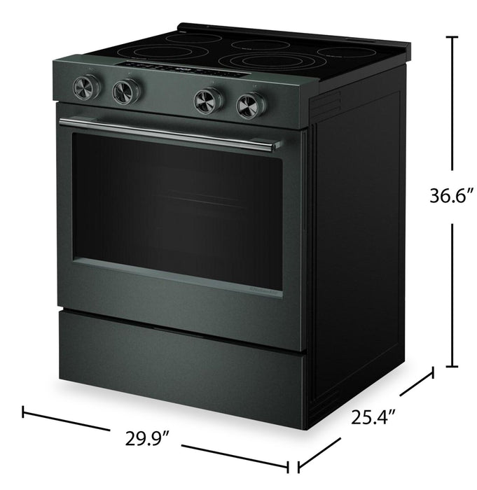 KitchenAid 30\" 5.3 Cu. Ft. Electric Range – Juniper - YKSES530SJP