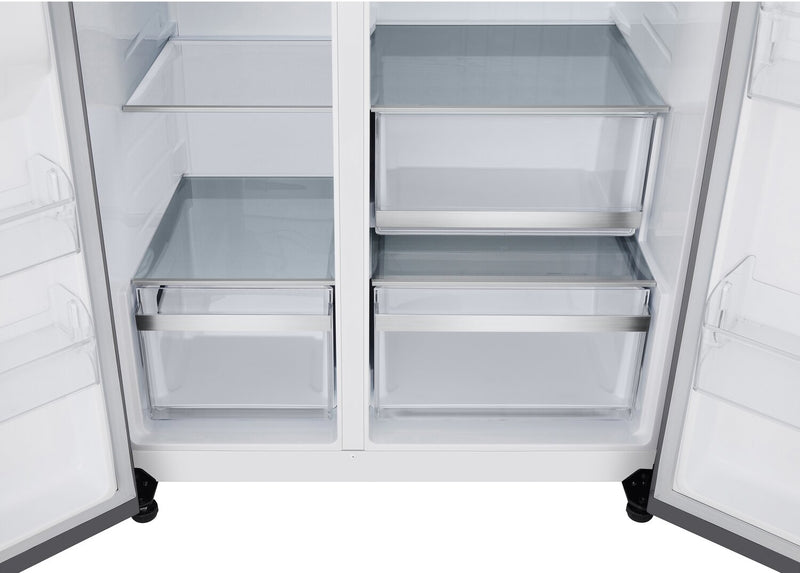 LG 36\" 27 Cu. Ft Side by Side Refrigerator - Fingerprint Resistant Stainless Steel - LL27T3530S 