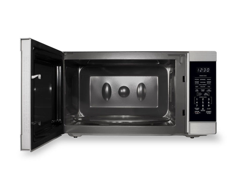 Sharp 2.2 Cu. Ft. Carousel® Countertop Microwave with Inverter Technology - Stainless Steel - SMC2264KSC