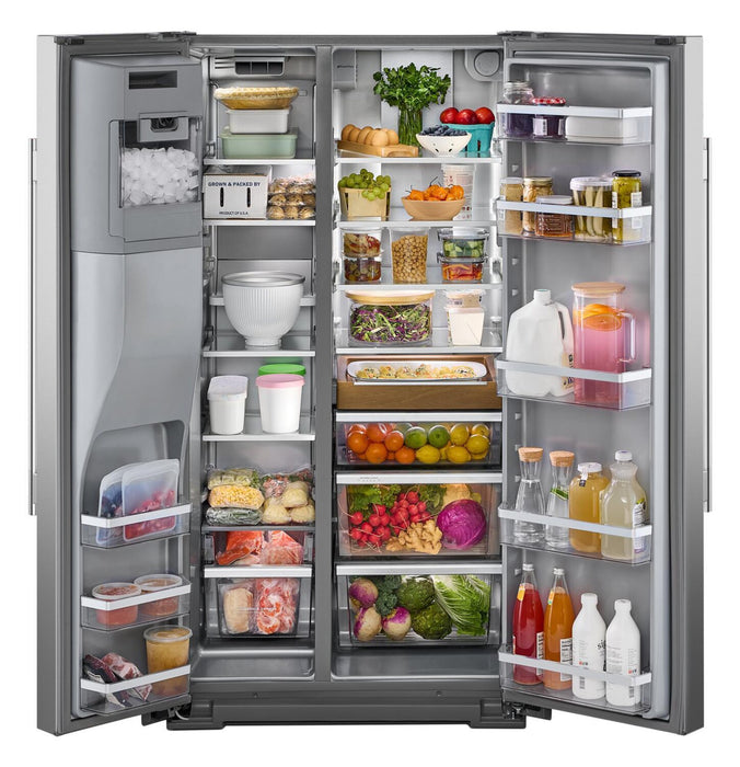 KitchenAid 36\" 21 Cu. Ft. Counter-Depth Refrigerator – Fingerprint Resistant Stainless Steel - KRSC536RPS