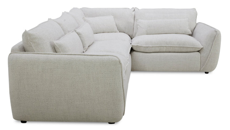 Monaco 4-Piece Sectional - Wheat