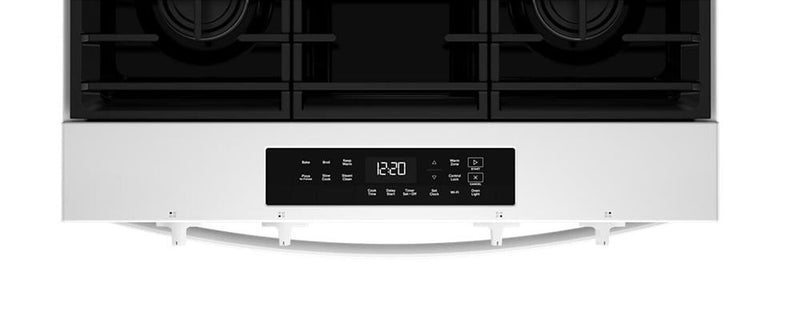 Whirlpool 30\" 5 Cu. Ft. Smart Gas Range - White - WSGS3330TW
