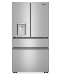 Whirlpool 36” 29 Cu. Ft. French Door Refrigerator - Fingerprint-Resistant Stainless Steel - WRMF3536SZ 