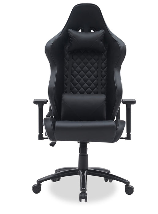 Falcon 30” Ergonomic Gaming Chair with Built-In Bluetooth Speakers & LED Lighting - Black