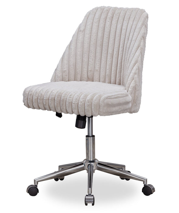 Sealy® Mink 26\" Adjustable Office Chair - Cream