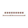 Thor Kitchen Handle and Knob Set for 48” Range in Rose Gold - CKA-RG48-RSG
