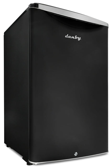 Danby 20.8\" 4.4 Cu. Ft. Single-Door Mini Fridge - Black - DAR044A6MDB