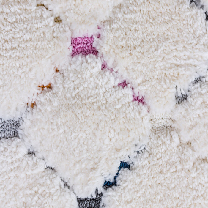 Robin Multi-Colour Moroccan Shag Area Rug - 7'11\" x 10'10\"