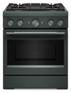 KitchenAid 4.1 Cu. Ft. Dual Fuel Range with No Preheat Air Fry Mode – Juniper - KFDS930SJP