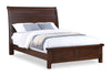 ["Sonoma Panel Bed with Headboard & Frame, Mango Brown - Full Size"]