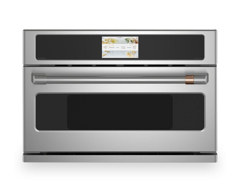 Cafe 30\" 1.70 Cu. Ft. Electric Wall Oven with Advantium® Technology – Stainless Steel - CSB913P2VS1