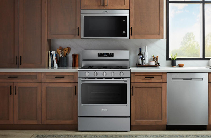 Maytag 5 Cu. Ft. Convection Gas Range with No Preheat Air Fry - Stainless Steel - MFGS6030RZ