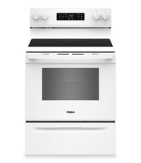 Whirlpool 5.3 Cu. Ft. Electric Range with Air Cooking - White - YWFES4530SW 