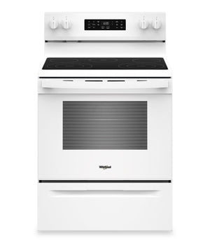 Whirlpool 5.3 Cu. Ft. Electric Range with Air Cooking - White - YWFES4530SW