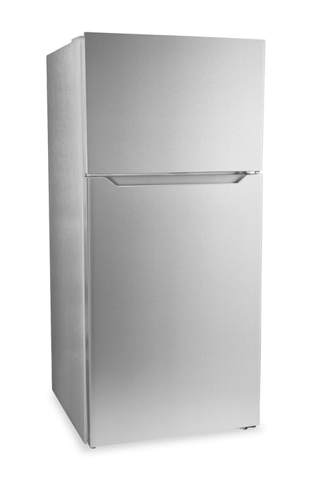 Danby 27.56” 14.2 Cu. Ft. Apartment Size Top Mount Refrigerator - Stainless Steel - DFF142E1SSDB \t