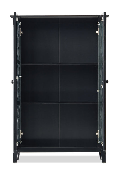 Stella 31.5\" Storage Accent Cabinet – Black