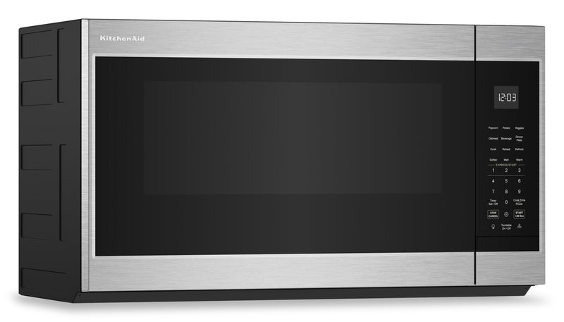 KitchenAid 1.9 Cu. Ft. Over-the-Range Microwave with 7 Sensor Functions - Stainless Steel - YKMMS130RPS
