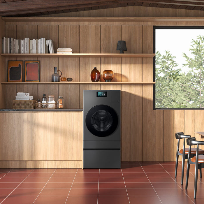 Samsung Bespoke AI Laundry Combo™ Pedestal with Storage Drawer - Dark Steel - WE702NZ/US