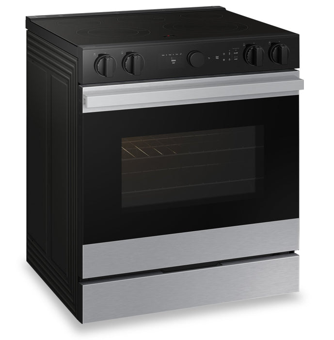 Samsung 6.3 Cu. Ft. Smart Electric Slide In Range with Oven Camera - Stainless Steel - NSE6DG8700SRAC