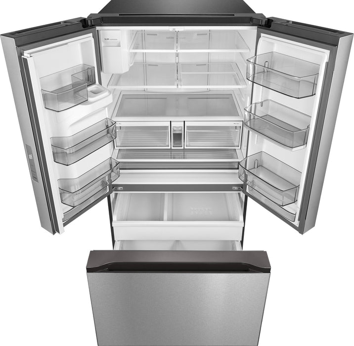 Midea 36\" 29.3 Cu. Ft. Smart French-Door Refrigerator - Stainless Steel - MRF29D2AST