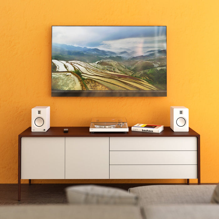 Kanto TUK 260W Bookshelf Speaker (TUKMW) - White