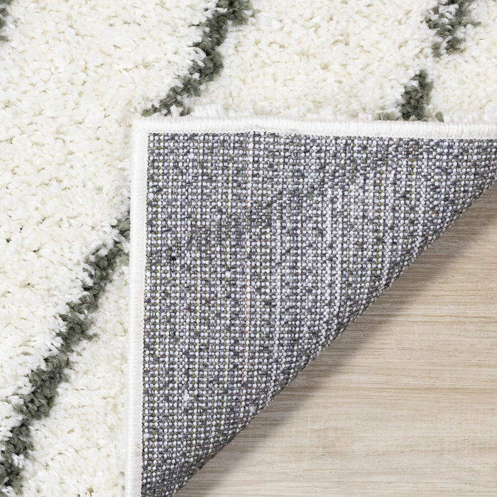 Pascal Multi-Colour Shag Area Rug - 5'3\" x 7'7\"