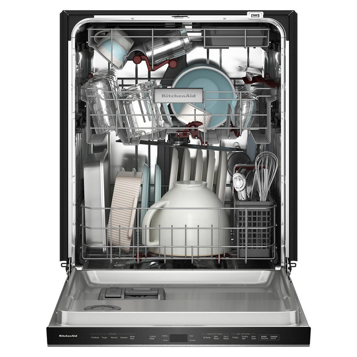 KitchenAid 24\" 44 dBA Dishwasher with 360° Max Jets™ Third Rack – Juniper - KDPS724SJP
