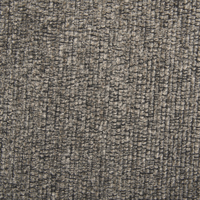 Made in Canada Lennox 83\" Chenille Fabric Sofa with Reversible Cushions and Accent Pillows - Grey