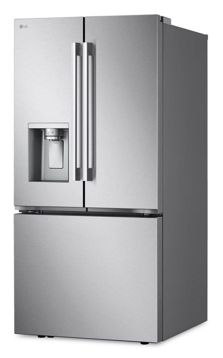 LG 33\" 25 Cu. Ft. French-Door Standard-Depth Refrigerator - Stainless Steel - LF25H6330S