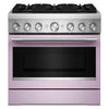KitchenAid 5.1 Cu. Ft. Dual Fuel Range with No Preheat Air Fry – Wildflower - KFDS936SWF 