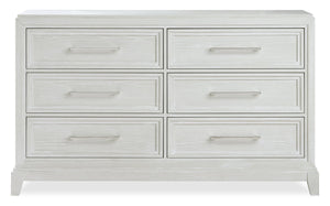 Vida Bedroom 6-Drawer Dresser, 66