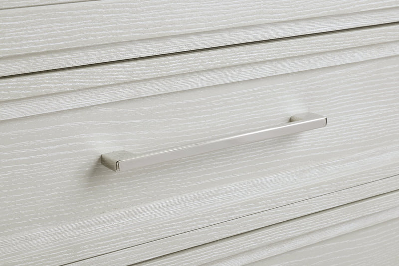 Vida Bedroom 5-Drawer Chest, 38\"W x 52\"H - Sand