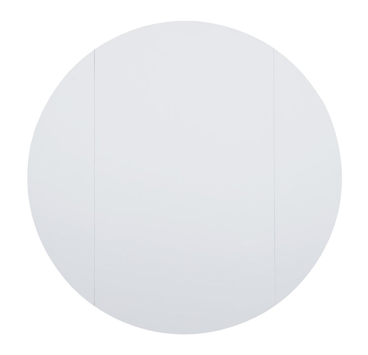 Bryn Drop-Leaf Dining Table, 42\" Round - White