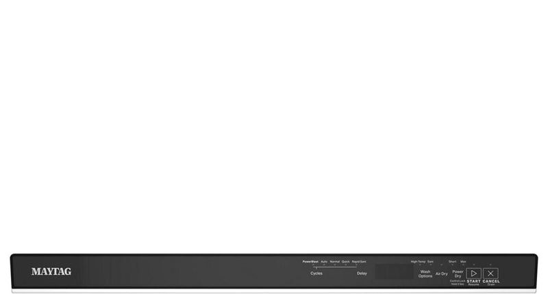 Maytag 24\" 47 dBA Buit-In Top Control Dishwasher – White - MDPS7024SW