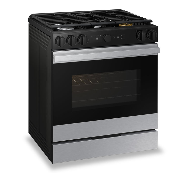 Samsung 6 Cu. Ft. Smart Gas Slide In Range with Air Fry and Air Sous Vide - Stainless Steel - NSG6DG8500SRAA