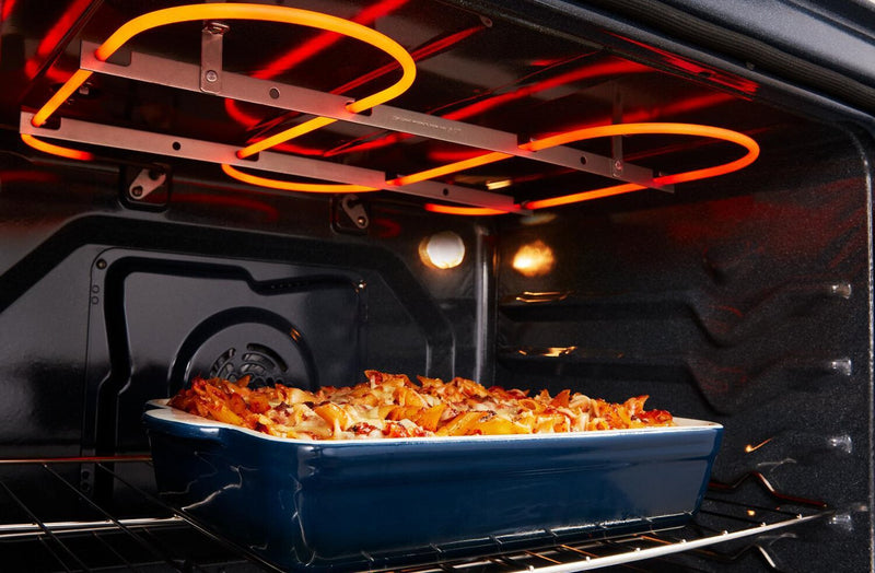 Maytag 30\" 5.3 Cu. Ft. Electric Range with No Preheat Air Fry - Fingerprint Resistant Stainless Steel - YMFES7030SZ