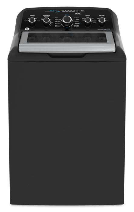 GE 4.9 Cu. Ft. Top Load Agitator Washer - Diamond Grey - GTW491BMRDG