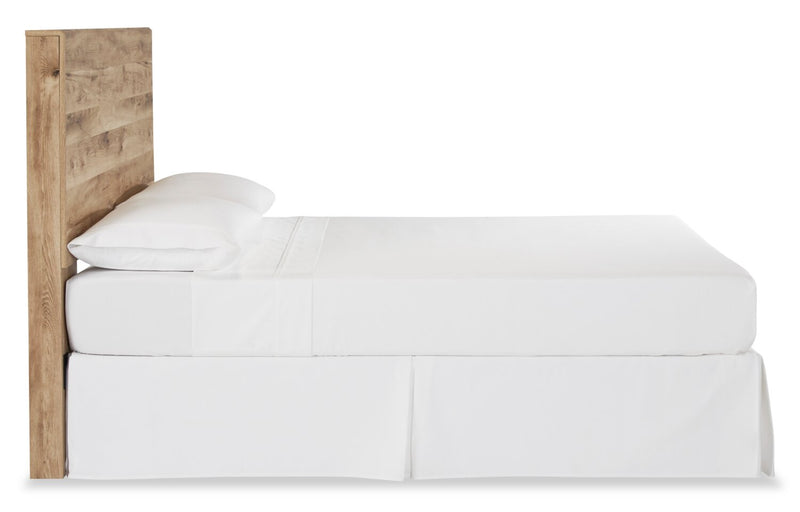 Derekson Panel Headboard, Natural - Full Size