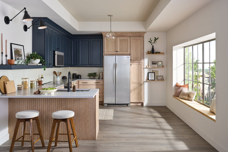 Frigidaire Gallery 36\" 26 Cu. Ft. Side-by-Side Refrigerator - Stainless Steel - GRSN2620AF