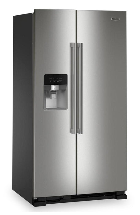 Maytag 36\" 25 Cu. Ft. Side-by-Side Refrigerator - Stainless Steel - MRSF4036PZ