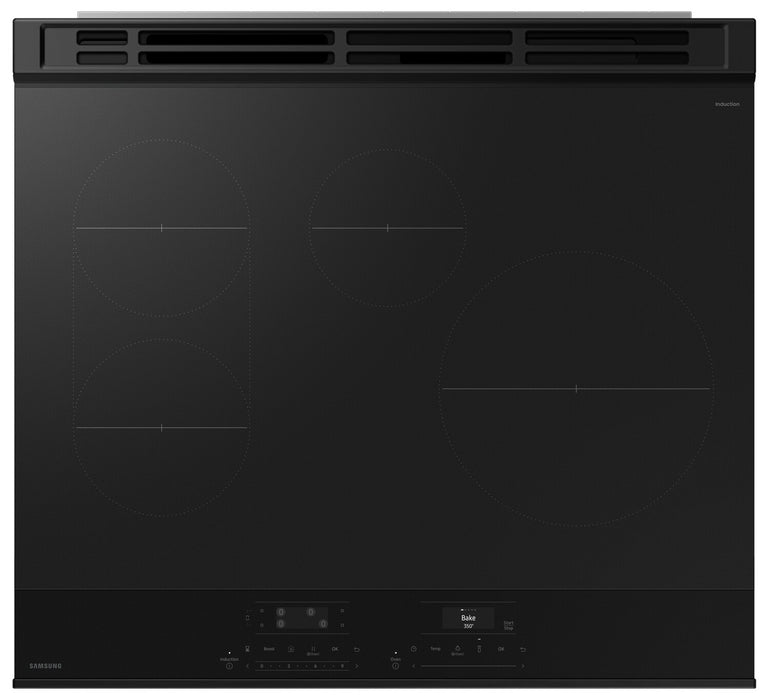 Samsung 6.3 Cu. Ft. Smart Induction Slide In Range - Stainless Steel - NSI6DG9100SRAC