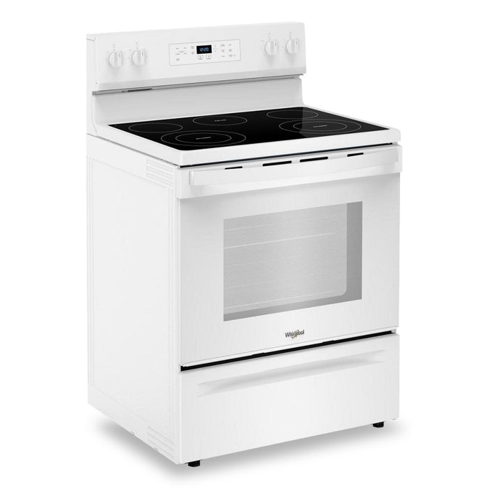 Whirlpool 30\" 5.3 Cu. Ft. Electric Range with 5 Elements - YWFES3330RW