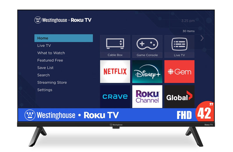 Westinghouse 42\" 1080P Roku Smart TV