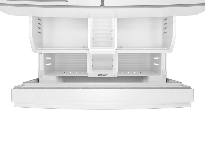 Whirlpool 36” 29 Cu. Ft. French Door Refrigerator - White - WRMF3536SW
